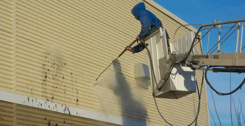 Power Washing Siding