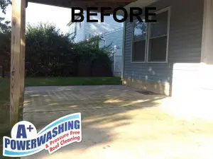 Lincroft cleaning - before 2