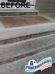 Lincroft cleaning - before