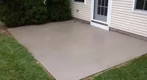concrete porch cleaning