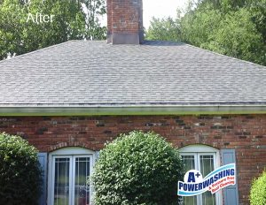 Roof Power Washing A+ Power Washing and Roof Cleaning offers siding cleaning in the Central Jersey area.