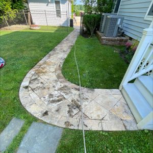 Little Silver - Before Paver Walk Little Silver - Before Paver Walk