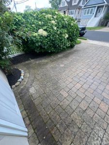 NJ - pavers Before NJ - pavers Before